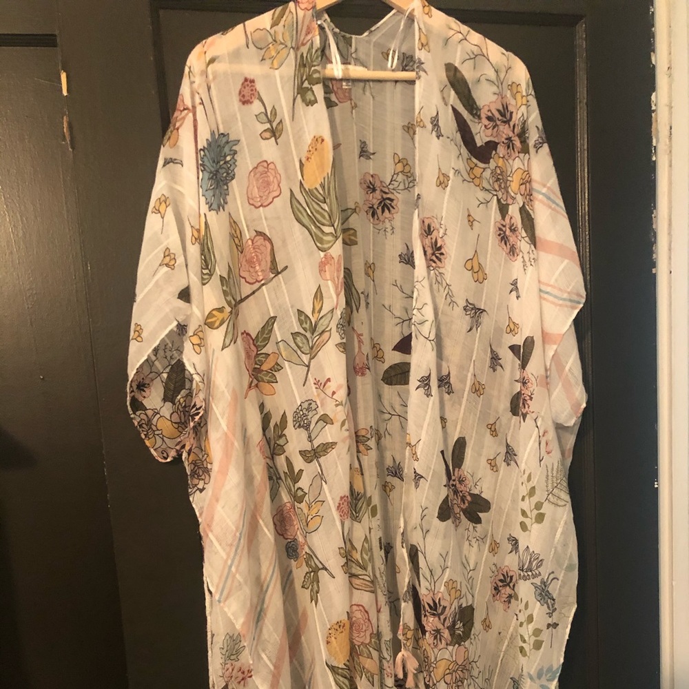 Floral kimono